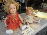 2 OLD SHIRLEY TEMPLE DOLLS