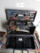 KOBALT TOOL BOX W/ MISC. HAND TOOLS, WRENCHES, SCREWDRIVERS