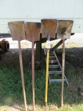 4 FLAT HEAD SHOVELS