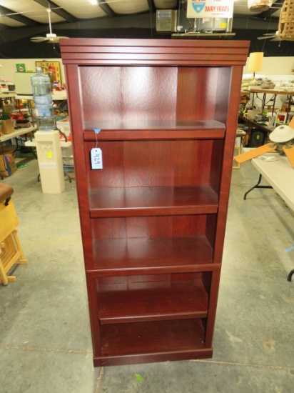 TALL BOOKSHELF  74 T X 30 X 13