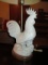 PORCELAIN ROOSTER LAMP  35