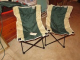 2 FOLD OUT CAMPING CHAIRS