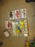 MODEL CARS AND PLANE