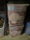 4 BOXES OF SANGO STONEWARE