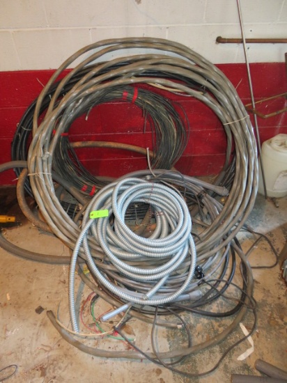 LRG. AMT OF VARIOUS WIRE AND CONDUIT