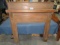 VINTAGE WOODEN MANTLE  55 X 60