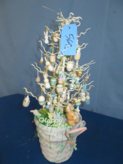 DECORATED EASTER TREE