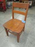 SINGLE OAK CHAIR