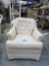 CLEAN LAZY BOY UPHOLSTERED CHAIR/ ROCKS AND SWIVELS