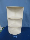 CORNER SHELF  31 X 16 X 12