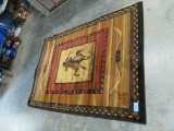 WESTERN AREA RUG  90 X 62