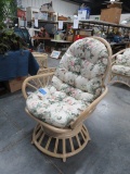 BAMBOO SWIVEL CHAIR