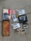 STAPLE GUNS - ONE ELECTRIC & IN  WOODEN CASE W/ EXTRA STAPLES