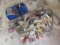 HAND TOOL LOT- SNIPS, SOCKETS, SCREW DRIVERS, WIRE BRUSHES
