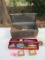 CRAFTSMAN METAL TOOL BOX W HAND TOOLS AND MORE!