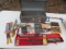 TOOL BOX W /DRILL BITS & MISC HAND TOOLS-