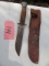 OLD KNIFE W /SHEATH
