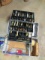 ALUMINUM  TACKLE BOX W/ NICE TACKLE- LURES, LINE AND MORE!