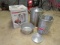 26QT ALUMINUM  TURKEY FRYER, W/ BASKETS AND SUCH