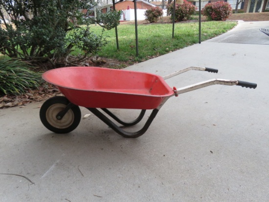 METAL SMALL WHEEL BARROW- "RADIO LANE"