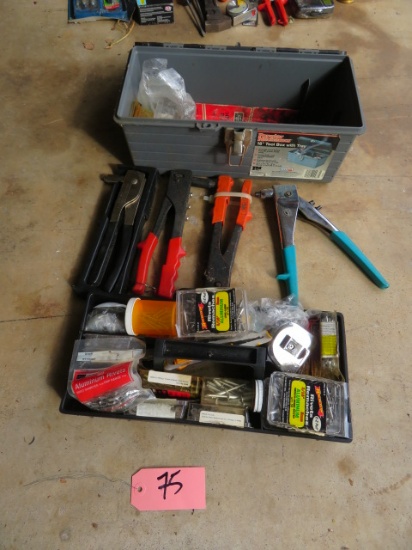RIVET GUNS & LIGHT WIGHT TOOL BOX