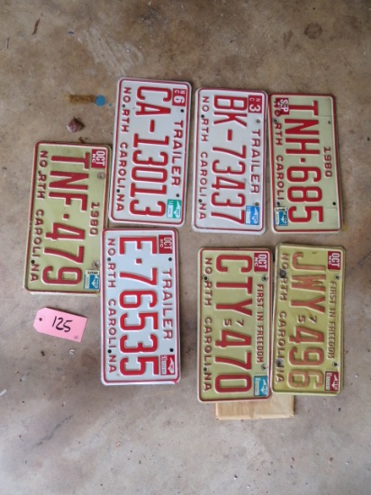 7 PC NC TAGS