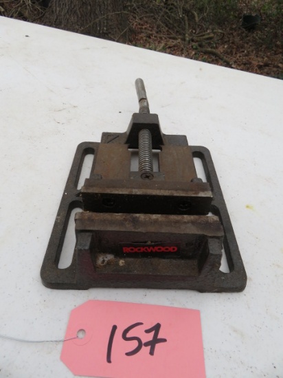ROCKWOOD #4 TABLE VISE 4"