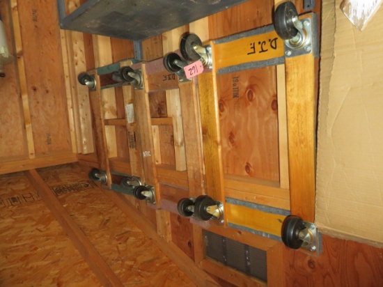 3 FLOOR DOLLYS