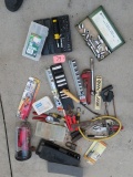 HAND TOOL LOT- SOCKET SETS & MISC HAND TOOLS