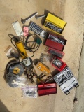 ELECTRIC  GRINDER & HAND TOOLS LOT-