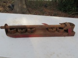 OLD PIPE THREADER