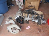 OLD DRILL PRESS, DRILLS, CIRCULAR SAW AND JIG SAW