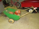 YARD CART- METAL & PLANTING POTS