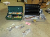 TWO TACKLE BOXES  W /LURES AND MORE!