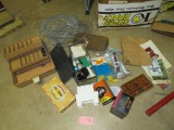 FISHING GEAR LOT- TACKLE BOX AND MORE