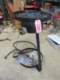PROPANE COOK STAND W/ SPARE PARTS