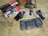 PORTER CABLE 18V CORDLESS SET- CIRCULAR SAW, SAW'S ALL & LIGHT