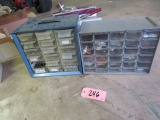 17 DRAWER & 30 DRAWER HARDWARE BINS W/ HARDWARE