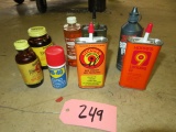 VINTAGE TINS & BOTTLES-