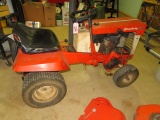SIMPLICITY  637 MOWER- and aerators attachment