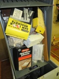 CONTENTS INSIDE CABINET- MIXED LOT. CONTENTS ONLY.