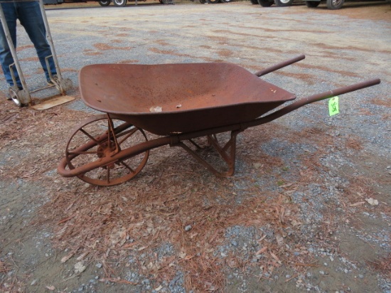 OLD WHEEL BARROW