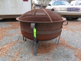 FIRE PIT W/ COVER  32 X 32 X 19