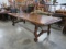 BEAUTIFUL  LARGE DINING OR CONFERENCE TABLE- 9FTX46X30