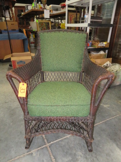 WICKER ROCKING CHAIR