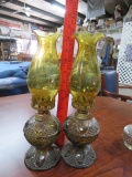 TWO OIL LAMPS