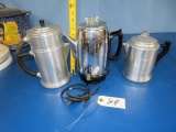 3 COFFEE PITCHER / BREWER- ONE ELECTRIC-