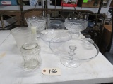 MIXED GLASS & CRYSTAL LOT