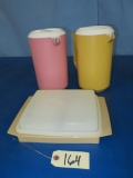 TWO PITCHERS AND TUPPERWARE PC