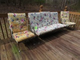OUTDOOR CHAIRS AND LOVESEAT
